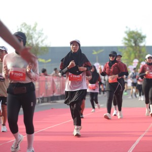 Race photo from KEDIRI HALF MARATHON 2026