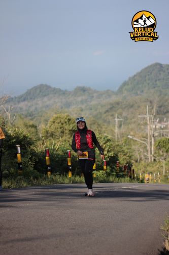 Race photo from Kelud Vertical Challenge 2024