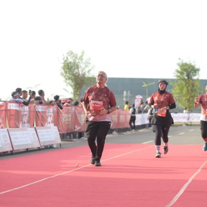 Race photo from KEDIRI HALF MARATHON 2026