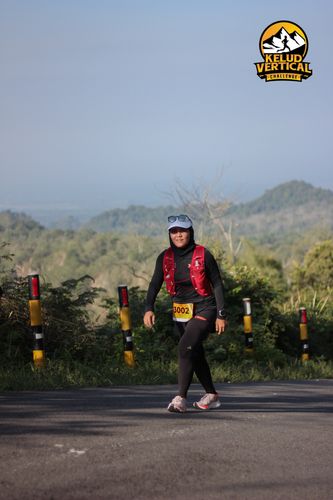 Race photo from Kelud Vertical Challenge 2024