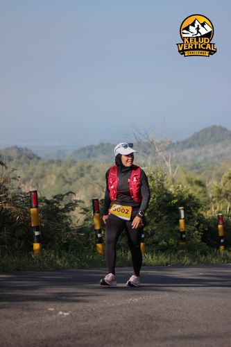 Race photo from Kelud Vertical Challenge 2024