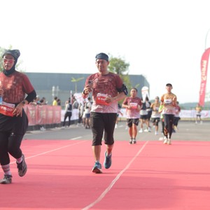 Race photo from KEDIRI HALF MARATHON 2026
