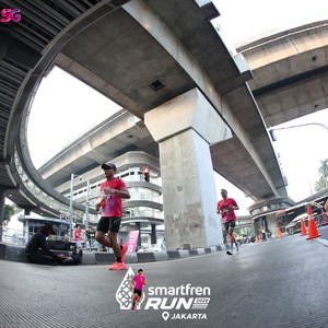 Race photo from SMARTFREN RUN 2026
