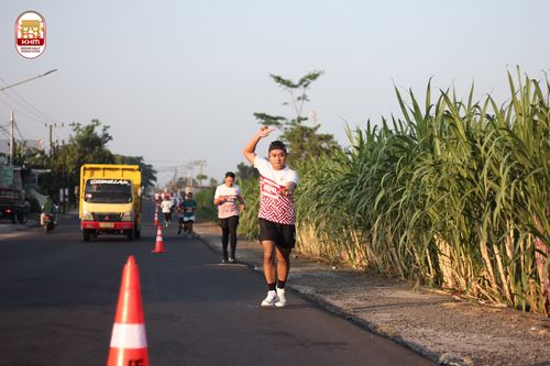 Race photo from Kediri Half Marathon 2024