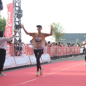 Race photo from KEDIRI HALF MARATHON 2026