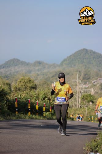 Race photo from Kelud Vertical Challenge 2024