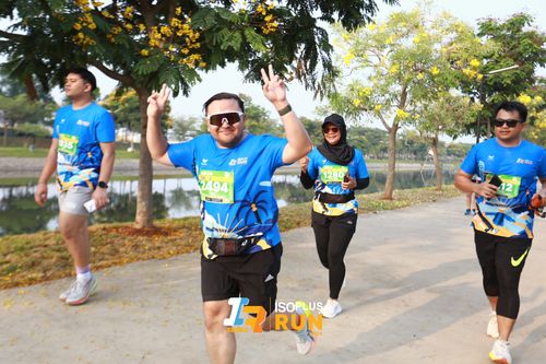 Race photo from ISOPlus Run 2024 Jakarta