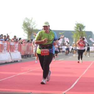 Race photo from KEDIRI HALF MARATHON 2026
