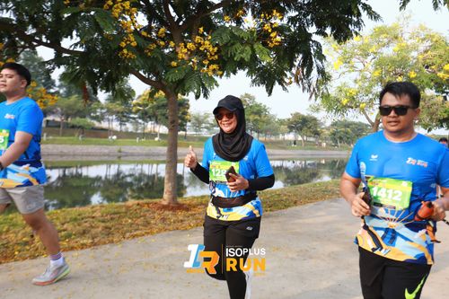 Race photo from ISOPlus Run 2024 Jakarta