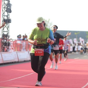 Race photo from KEDIRI HALF MARATHON 2026