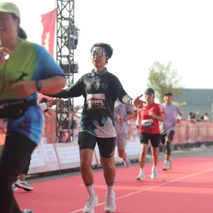Race photo from KEDIRI HALF MARATHON 2026