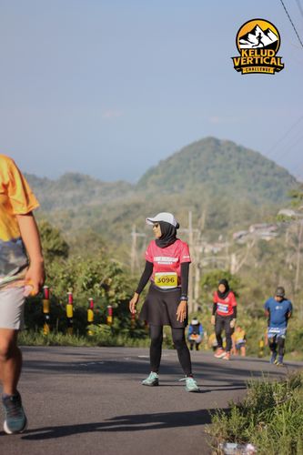 Race photo from Kelud Vertical Challenge 2024