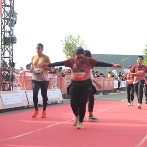 Race photo from KEDIRI HALF MARATHON 2026