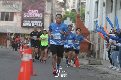 Race photo from Jabar Run 10K 2024