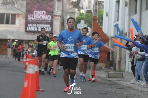 Race photo from Jabar Run 10K 2024