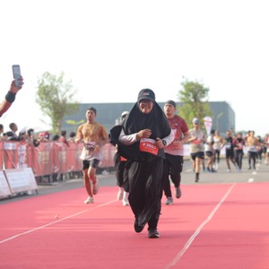 Race photo from KEDIRI HALF MARATHON 2026