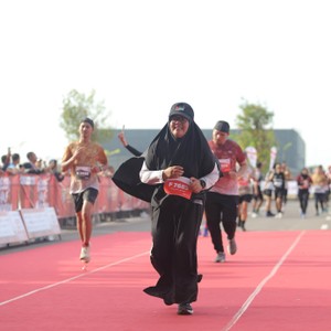 Race photo from KEDIRI HALF MARATHON 2026