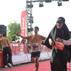 Race photo from KEDIRI HALF MARATHON 2026