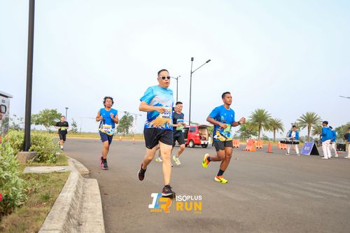 Race photo from ISOPlus Run 2024 Jakarta