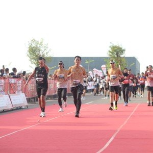 Race photo from KEDIRI HALF MARATHON 2026