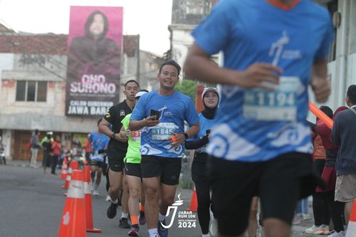 Race photo from Jabar Run 10K 2024