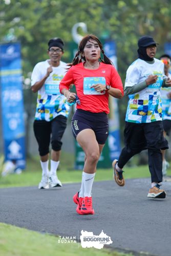 Race photo from Taman Budaya x BOGORUN 2025
