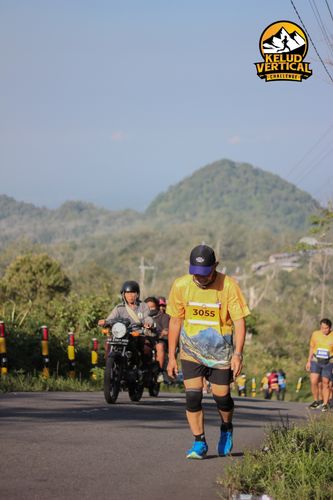 Race photo from Kelud Vertical Challenge 2024