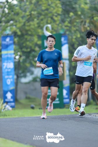 Race photo from Taman Budaya x BOGORUN 2025