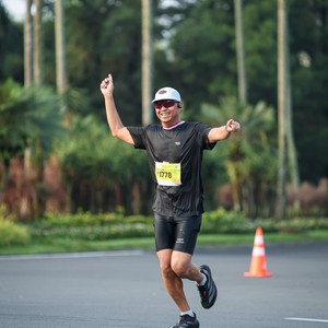 Race photo from BOGORUN 2026