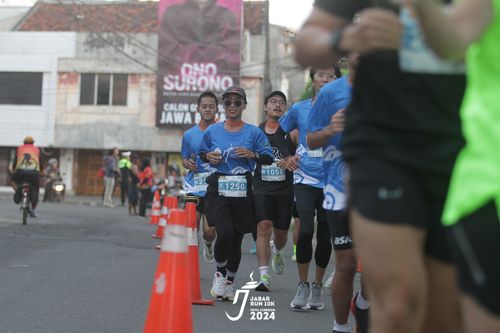 Race photo from Jabar Run 10K 2024