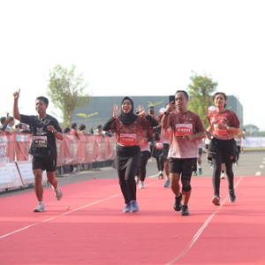Race photo from KEDIRI HALF MARATHON 2026