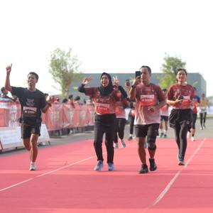 Race photo from KEDIRI HALF MARATHON 2026