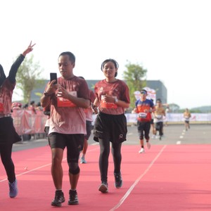 Race photo from KEDIRI HALF MARATHON 2026