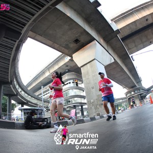 Race photo from SMARTFREN RUN 2026