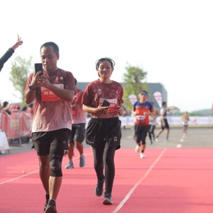 Race photo from KEDIRI HALF MARATHON 2026