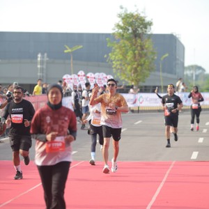 Race photo from KEDIRI HALF MARATHON 2026