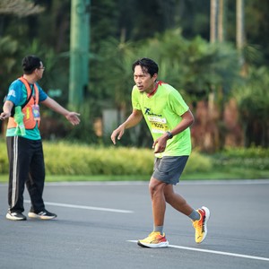 Race photo from BOGORUN 2026