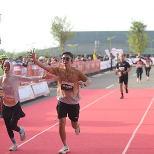 Race photo from KEDIRI HALF MARATHON 2026