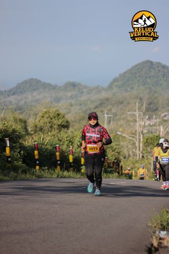 Race photo from Kelud Vertical Challenge 2024