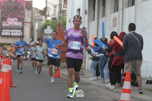 Race photo from Jabar Run 10K 2024