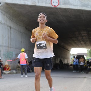 Race photo from KEDIRI HALF MARATHON 2026