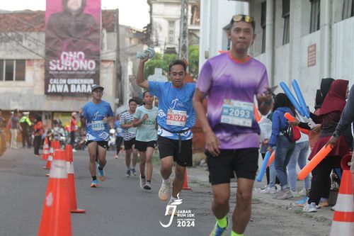 Race photo from Jabar Run 10K 2024
