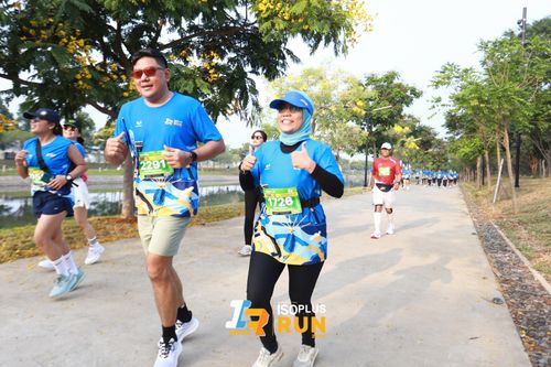 Race photo from ISOPlus Run 2024 Jakarta