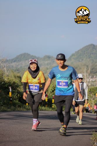 Race photo from Kelud Vertical Challenge 2024