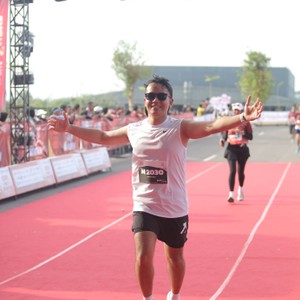 Race photo from KEDIRI HALF MARATHON 2026