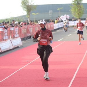 Race photo from KEDIRI HALF MARATHON 2026