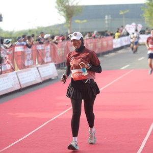 Race photo from KEDIRI HALF MARATHON 2026