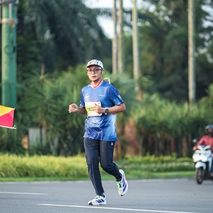 Race photo from BOGORUN 2026