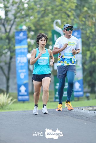 Race photo from Taman Budaya x BOGORUN 2025