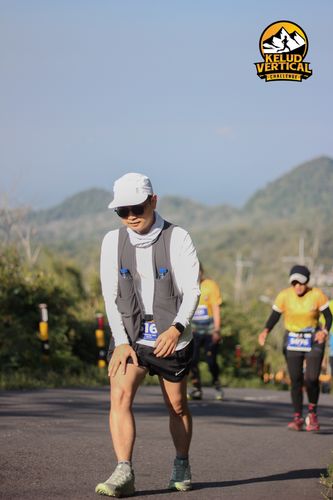 Race photo from Kelud Vertical Challenge 2024